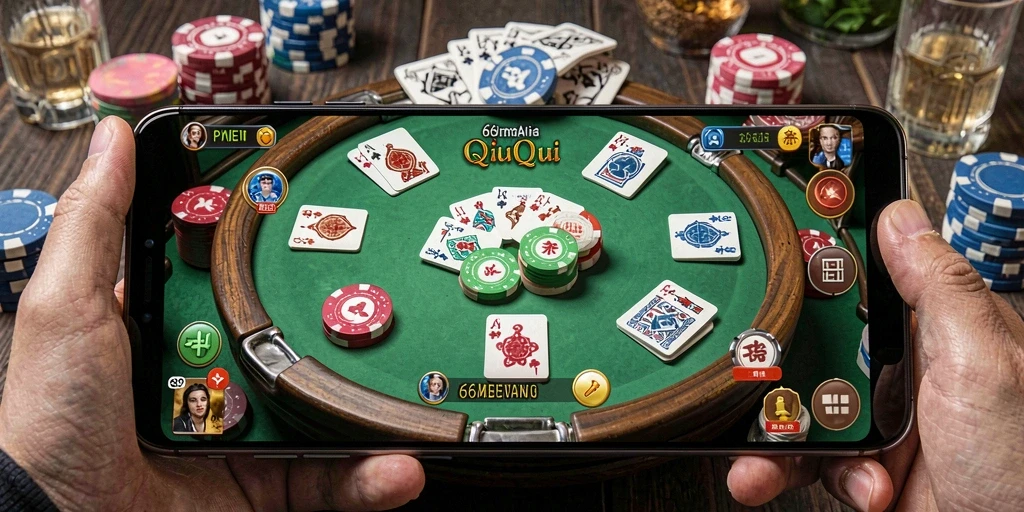 Screenshot gameplay QiuQiu di 66MENANG yang seru.