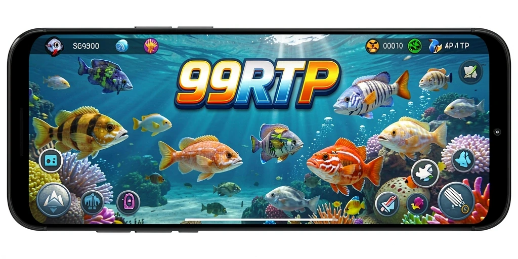 Screenshot gameplay Tembak Ikan 99RTP yang menarik.