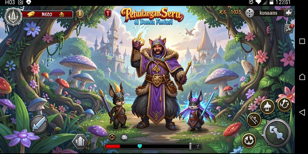 Gameplay H03 yang menantang dan visual menakjubkan.