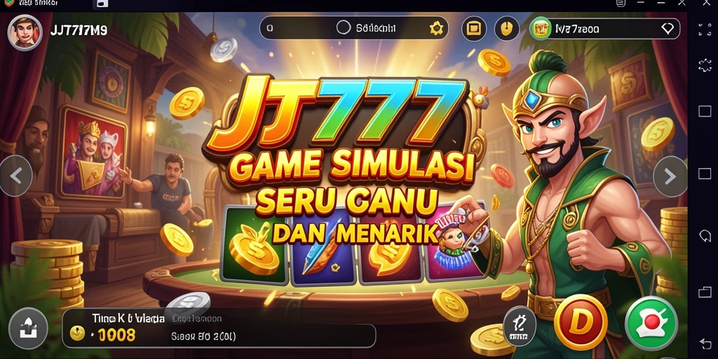 Tampilan gameplay JT777 yang memukau dan interaktif.