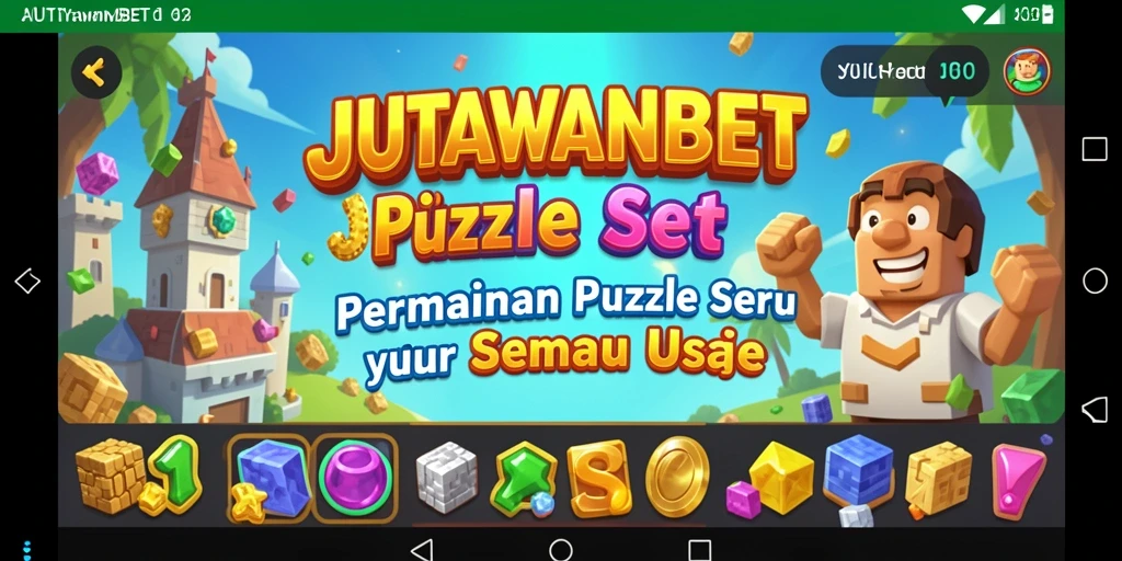 Tampilan gameplay menarik dan penuh tantangan di JUTAWANBET.