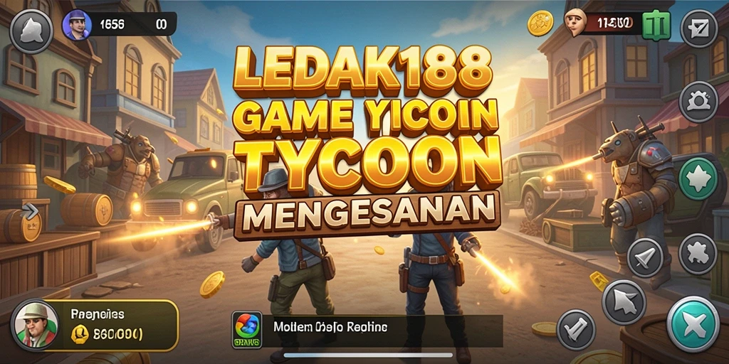 Tangkapan layar LEDAK188 menampilkan suasana permainan Tycoon yang dinamis.