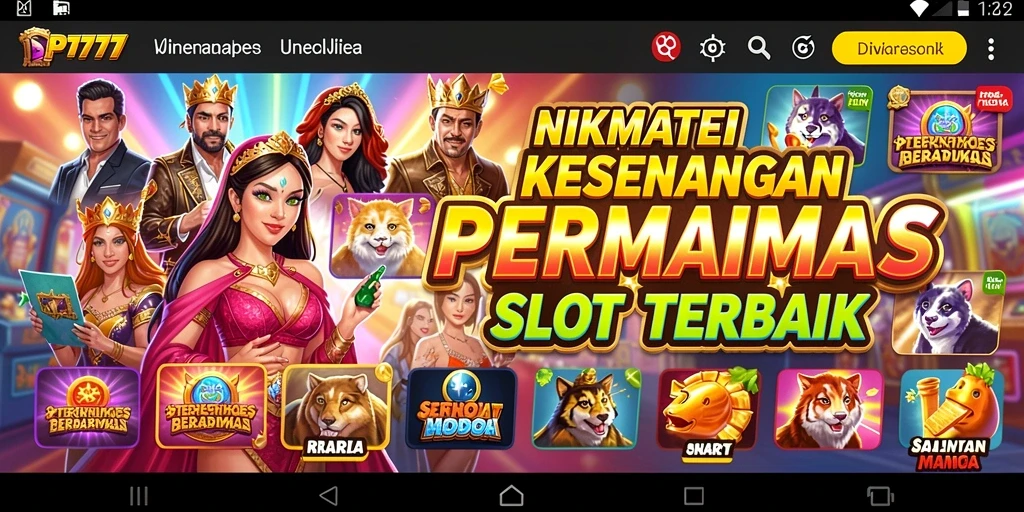 Tampilan gameplay PT777 yang menarik dan menghibur.