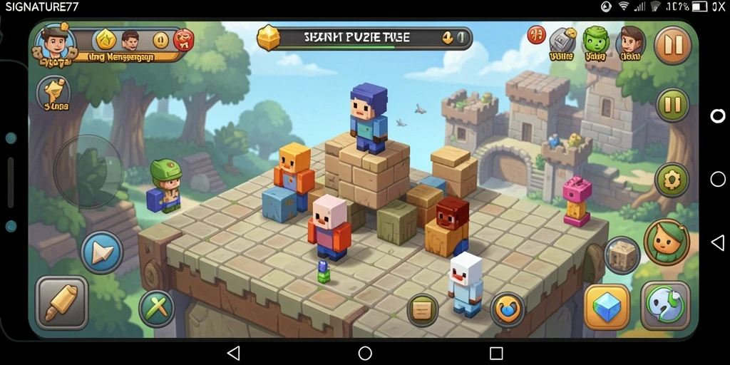 Tampilan gameplay action-packed di SIGNATURE77 yang menantang.
