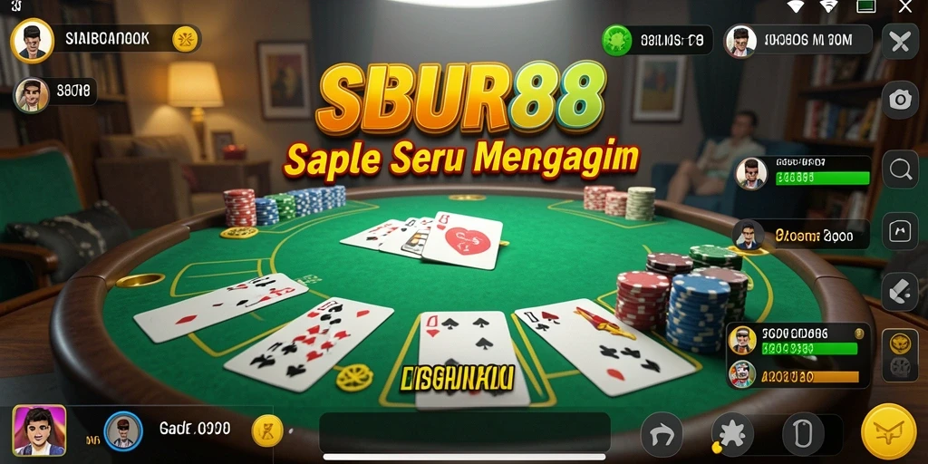 Screenshot SUBUR88 menampilkan keseruan permainan Gaple bersama teman-teman.